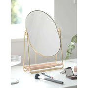 Stackers Dressing Table Mirror and Jewellery Stand - Blush/Gold