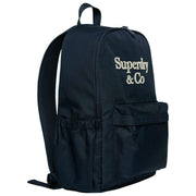 Superdry & Co Company Logo Backpack - Eclipse Navy/Off-White