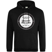 Teemarkable! Grumpy Old Man Nailing It Hoodie Black / Small - 96-101cm | 38-40"(Chest)