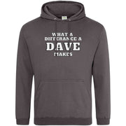 Teemarkable! What A Difference a Dave Makes Hoodie Dark Grey / Small - 96-101cm | 38-40"(Chest)