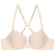 Triumph Pure Micro Wired Padded Bra - Cameo Beige