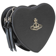 Vivienne Westwood Louise Heart Crossbody Bag - Black