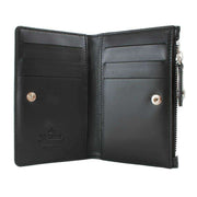 Vivienne Westwood Nappa Slim Flap Card Holder - Black