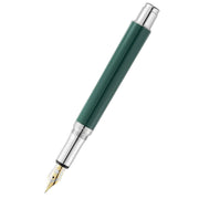 Waldmann Pens Xetra Vienna Special Edition 18ct Gold Nib Fountain Pen - Green/Silver