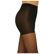 Wolford Individual Ultra Sheer 10 Denier Control Top Tights - Black