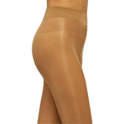 Wolford Satin Touch Sheer Shimmer 20 Denier Tights - Caramel Beige