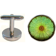 Bassin and Brown Lime Fruit Cufflinks - Green