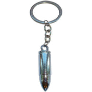 Bassin and Brown Novelty Key Ring - Silver