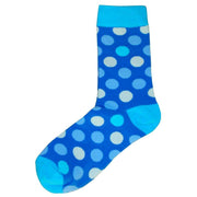 Bassin and Brown Spotted Socks - Turquoise/Blue