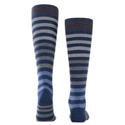 Burlington Blackpool Knee High Socks - Dark Blue Mel