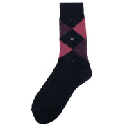 Burlington Whitby Socks - Navy/Purple/Pink