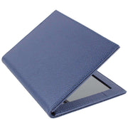 Byron and Brown Florence 2 Fold Leather Travel Frame 5x3.5 - Blue