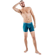 Comfyballs Cotton Long Boxer - Spruce Green