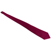 David Van Hagen Diagonal Ribbed Tie - Cerise