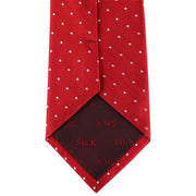 David Van Hagen Spotted Tie - Red/White