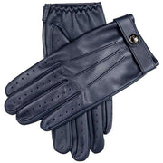 Dents Rollerstone Touchscreen Leather Gloves - Navy