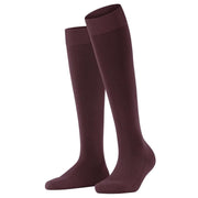 Falke Climawool Knee High Socks - Burgundy