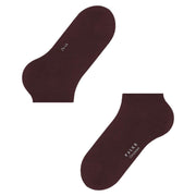 Falke Climawool Sneaker Socks - Burgundy