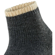 Falke Cosy Plush Socks - Anthracite Melange Grey