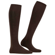 Falke Family Knee High Socks - Dark Brown