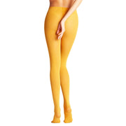 Falke Pure Matt 50 Deiner Tights - Amber Yellow