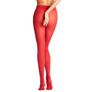 Falke Pure Matt 50 Deiner Tights - Scarlet Red