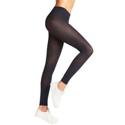 Falke Pure Matt 50 Denier Leggings - Marine Navy