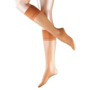 Falke Pure Matte Transparent 20 Denier Knee High Tights - Golden Tan