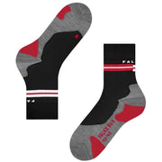 Falke RU5 Race Socks - Black Flames