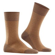 Falke Sensitive Herringbone Socks - Hazle Brown