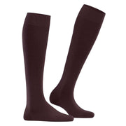 Falke Softmerino Knee High Socks - Burgundy