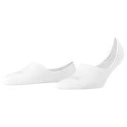 Falke Step High Cut No Show Socks - White