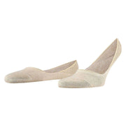 Falke Step Medium Cut No Show Box Socks - Sand Mel Beige