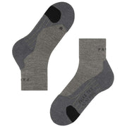 Falke TK2 Explore Wool Short Socks - Kitt Mouline Brown