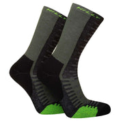 Hilly Active Crew Min Socks - Khaki/Black