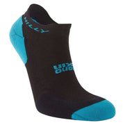 Hilly Active Socklet Min Twin Pack Socks - White/Black/Peacock