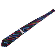 Knightsbridge Neckwear Kensington Striped Silk Tie - Multi-colour