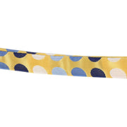 Knightsbridge Neckwear Multi Spot Silk Bow Tie - Yellow/Blue/White