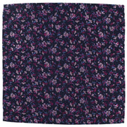 Michelsons of London Irregular Floral Tie and Pocket Square Set - Pink
