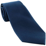 Michelsons of London Plain Twill Silk Tie - Deep Teal