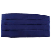 Michelsons of London Satin Silk Cummerbund - Royal Blue