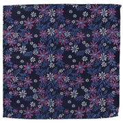 Michelsons of London Vibrant Floral Tie and Pocket Square Set - Pink