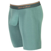 Obviously EveryMan AnatoMAX Boxer Brief 9inch Leg - Teal