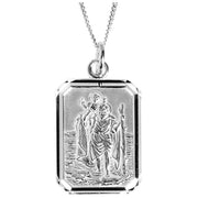 Orton West St Christopher Pendant - Silver