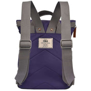 Roka Canfield B Small Sustainable Nylon Backpack - Mulberry Purple