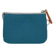 Roka Carnaby Small Sustainable Canvas Wallet - Marine Navy