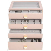 Stackers Classic Set of 4 Drawers - Blush Pink