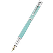 Waldmann Pens Tango Imagine 18ct Gold Nib Fountain Pen - Aquamarine Blue